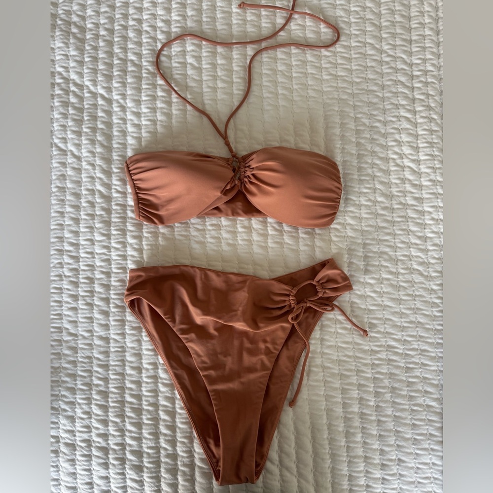 Revolve Lovewave Carangi Halter Bikini Set